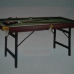 meja billiard lipat 6 ft besar