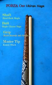 Stik Cue Forza-Ukiran-Naga-1