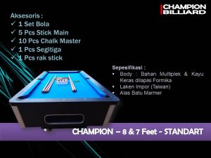 Champion 7-8 ft Standard