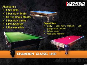 Champion Classic Ukir