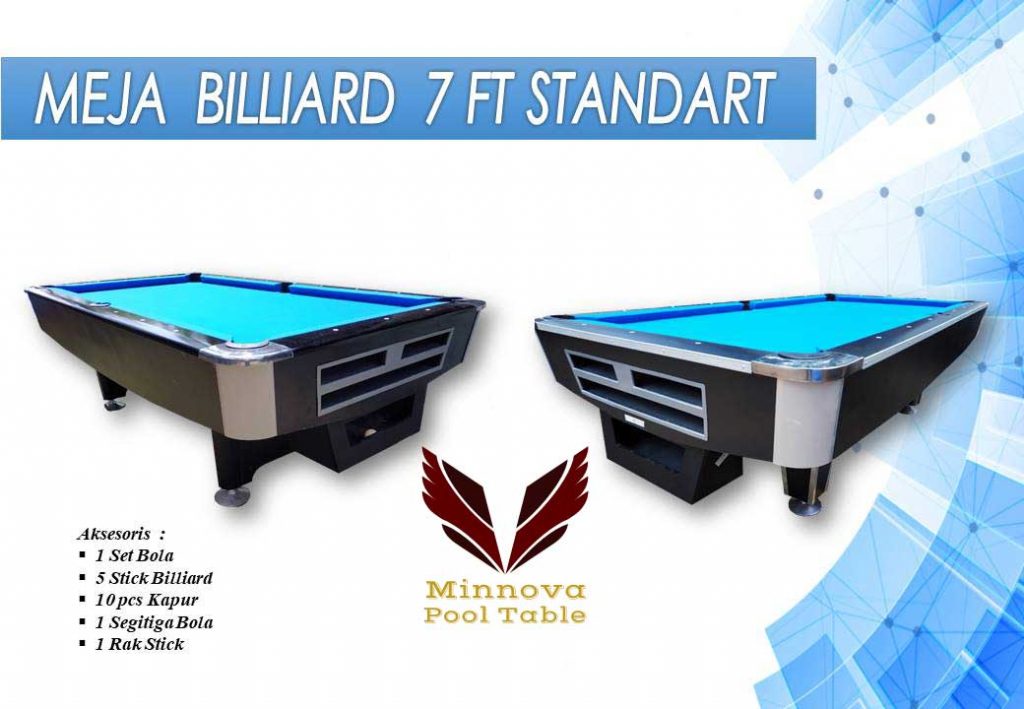 Minnova-Meja-Billiard-7-ft-Standard Non Coin